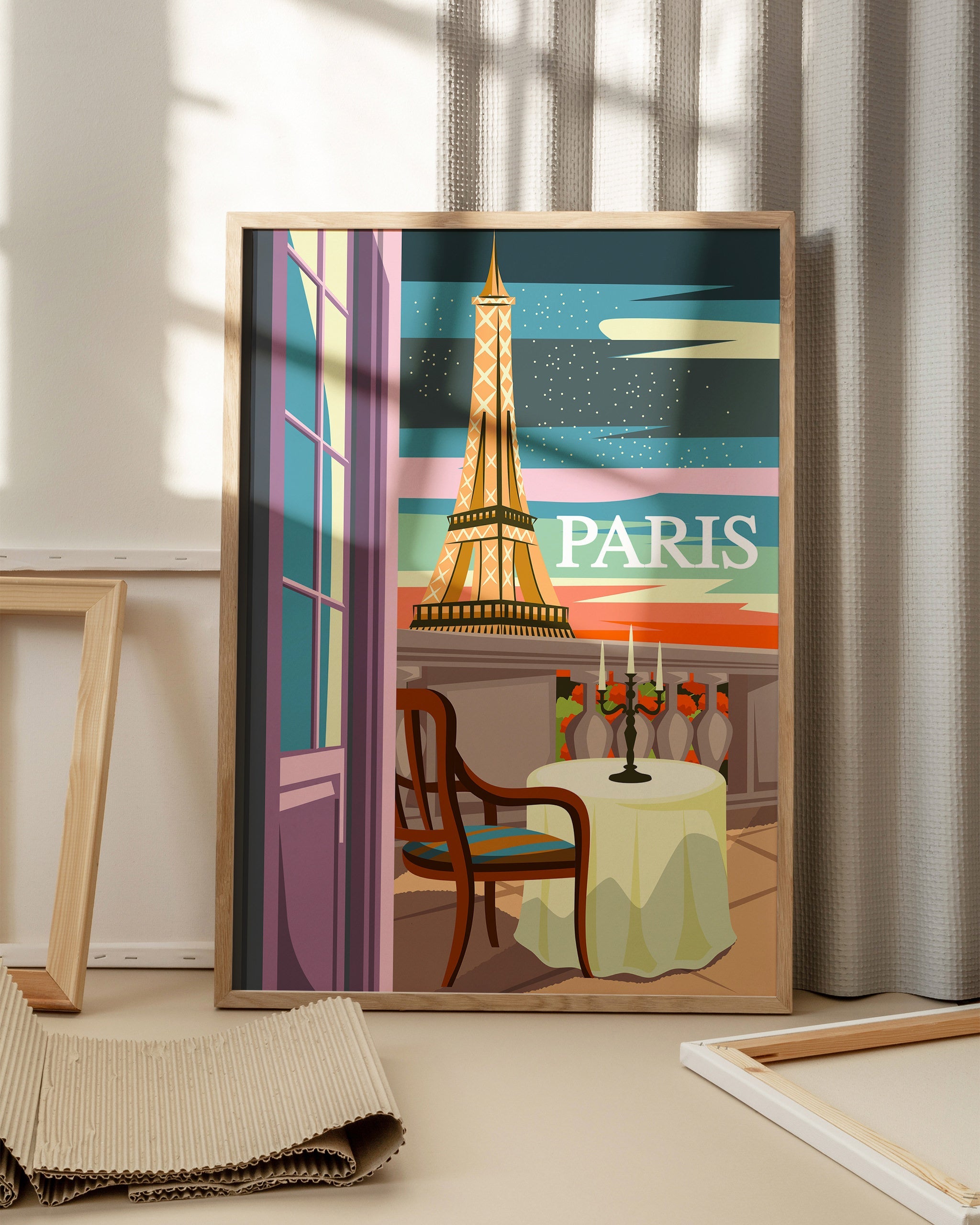 Café Charm: Paris View